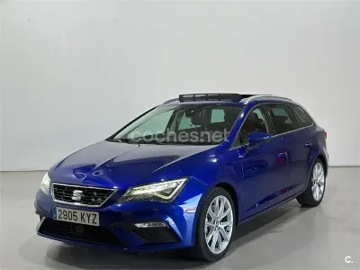 Käytetty Seat Leon ST FR 130 HP (95 kW) 2019 Sininen Farmari