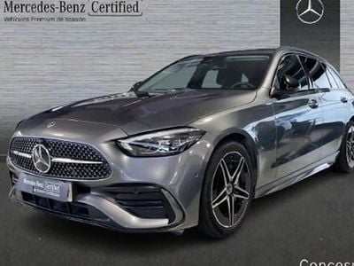 Gris Usado 2025 Mercedes C220 Familiar | 46.900 € (Precio justo)