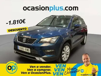Usado Seat Ateca Ecomotive 116 CV (85 kW) 2019 Azul SUV
