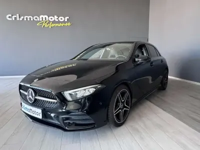 Usado Mercedes A200 163 CV (119 kW) 2018 Negro Utilitario