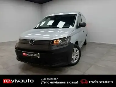 Usado VW Caddy 102 CV (75 kW) 2022 Gris Monovolumen