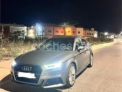 Usado Audi A3 S-Line 116 CV (85 kW) 2019 Gris / plata Berlina