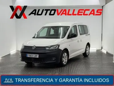 Usado VW Caddy 122 CV (89 kW) 2021 Blanco Monovolumen