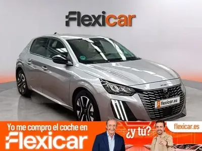 Usado Peugeot 208 Allure 100 CV (73 kW) 2025 Gris Utilitario