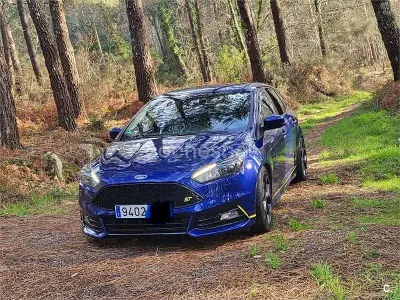 Brugt Ford Focus ST 185 HK (136 kW) 2015 Blå Sedan