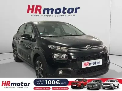 Usado Citroën C3 Feel 110 CV (80 kW) 2020 Negro Utilitario