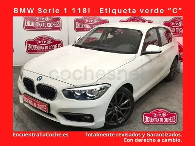 Usado BMW 118 Comfort Edition 136 CV (100 kW) 2018 Blanco Utilitario