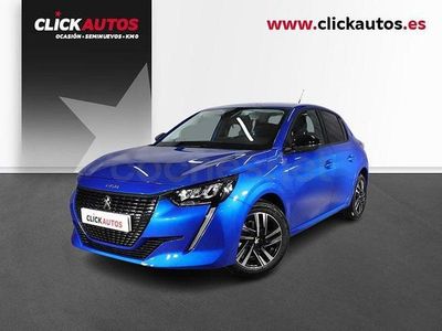 Usado Peugeot 208 Allure 100 CV (73 kW) 2023 Azul Utilitario