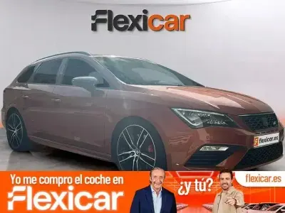 Usado Seat Leon CUPRA 300 CV (220 kW) 2018 Naranja Familiar