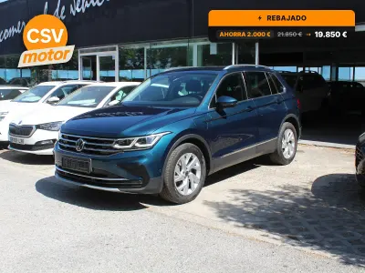 Usado VW Tiguan Life 245 CV (180 kW) 2021 Azul SUV
