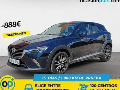 Usado Mazda CX-3 Luxury 105 CV (77 kW) 2016 Azul SUV