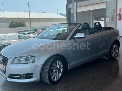 Usado Audi A3 Cabriolet Ambition 140 CV (102 kW) 2011 Gris / plata Descapotable
