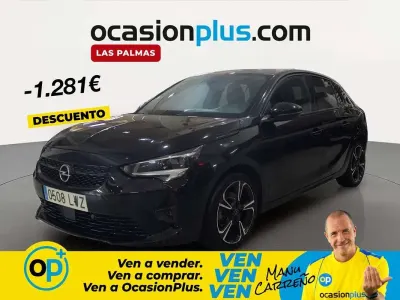 Usado Opel Corsa GS Line 131 CV (96 kW) 2022 Negro Utilitario