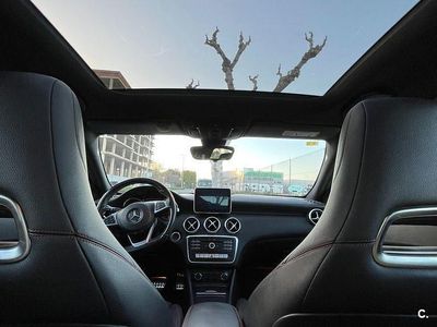 Käytetty Mercedes A180 AMG line 109 HP (80 kW) 2016 Musta Sedan