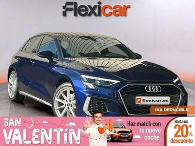 Usado Audi A3 Sportback S-Line 150 CV (110 kW) 2023 Azul Utilitario