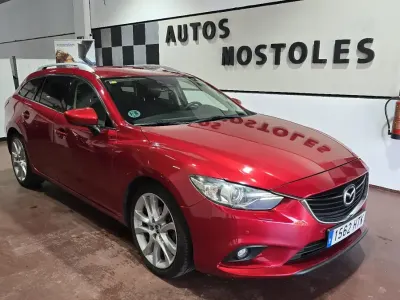 Usado Mazda 6 Style 150 CV (110 kW) 2013 Rojo Familiar
