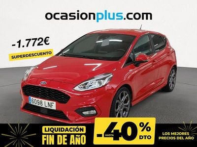 Rojo Usado 2021 Ford Fiesta ST-Line Utilitario | 12.790 € (Precio justo)