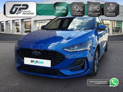 Usado Ford Focus ST-Line 125 CV (91 kW) 2023 Azul Berlina