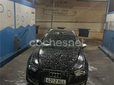 Usado Audi A3 S-Line 184 CV (135 kW) 2014 Negro Berlina