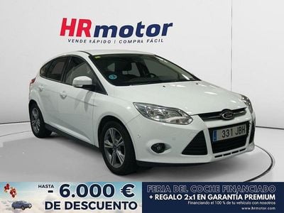 Blanco Usado 2014 Ford Focus Berlina | 8390 € (Precio justo)