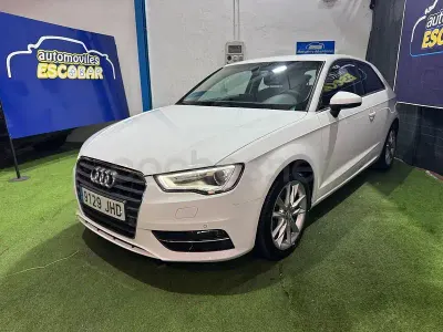 Usado Audi A3 Advanced 110 CV (80 kW) 2015 Blanco Berlina