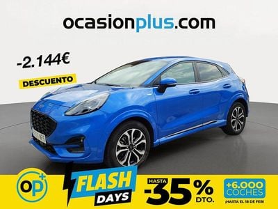 Usado Ford Puma ST-Line 125 CV (91 kW) 2023 Azul Recogida