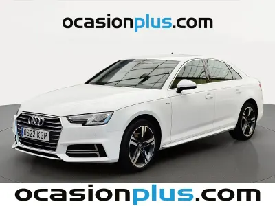 Usado Audi A4 S-Line 150 CV (110 kW) 2018 Blanco Berlina