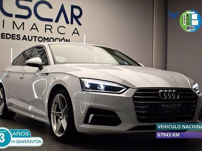 Usado Audi A5 Sportback Premium 190 CV (139 kW) 2018 Blanco Utilitario
