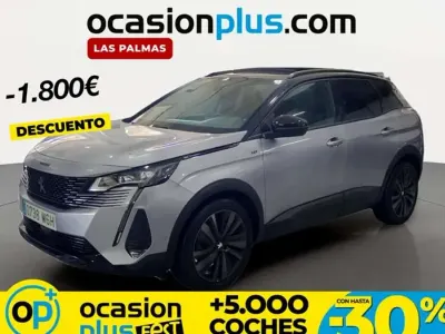 Usado Peugeot 3008 GT 131 CV (96 kW) 2023 Gris SUV