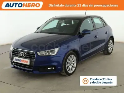Usado Audi A1 Sportback Attraction 116 CV (85 kW) 2015 Azul Utilitario