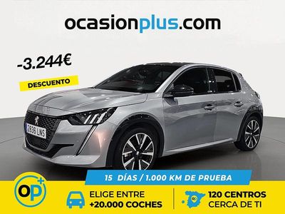Usado Peugeot 208 GT-line 100 CV (73 kW) 2021 Gris / plata Utilitario