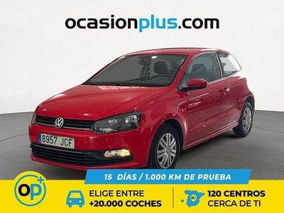 Usado VW Polo Edition 75 CV (55 kW) 2015 Rojo Utilitario