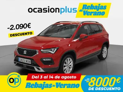 Usado Seat Ateca Style 150 CV (110 kW) 2023 Rojo SUV