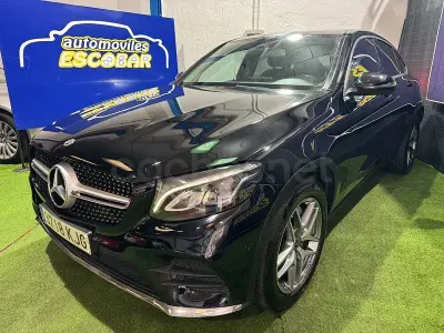 Usado Mercedes GLC220 170 CV (125 kW) 2018 Negro SUV