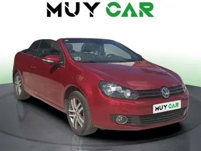 Brugt VW Golf Cabriolet 105 HK (77 kW) 2013 Rød Cabriolet