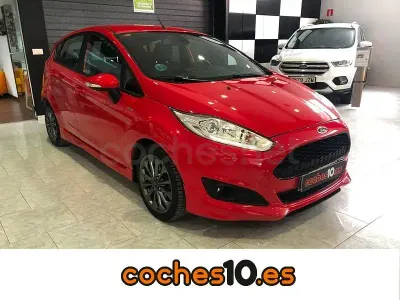 Usado Ford Fiesta ST-Line 100 CV (73 kW) 2017 Rojo Utilitario