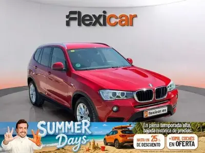 Usado BMW X3 190 CV (139 kW) 2015 Rojo SUV