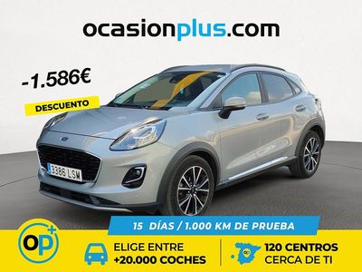 Gris Usado 2021 Ford Puma Titanium Recogida | 15.450 € (Precio justo)