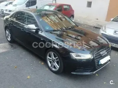 Usado Audi A4 170 CV (125 kW) 2014 Negro Berlina