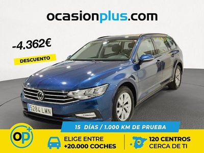 Azul Usado 2021 VW Passat Business Familiar | 20.490 € (Precio justo)