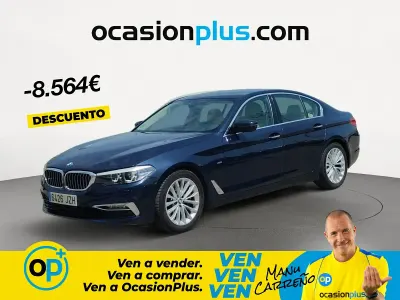 Usado BMW 540 340 HP (250 kW) 2017 Azul Sedan