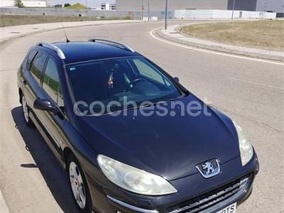 Usado Peugeot 407 Sport 136 CV (100 kW) 2005 Negro Familiar