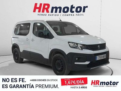 Usado Peugeot Rifter Active 102 CV (75 kW) 2023 Blanco Monovolumen