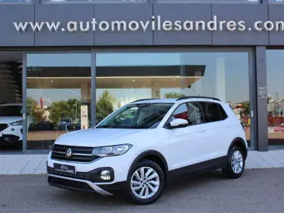 Usado VW T-Cross Advance 110 CV (80 kW) 2022 Blanco SUV