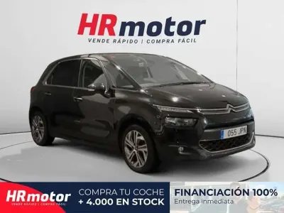 Usado Citroën C4 Feel 131 CV (96 kW) 2016 Negro Utilitario