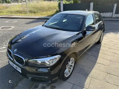 Usado BMW 116 116 CV (85 kW) 2018 Negro Utilitario