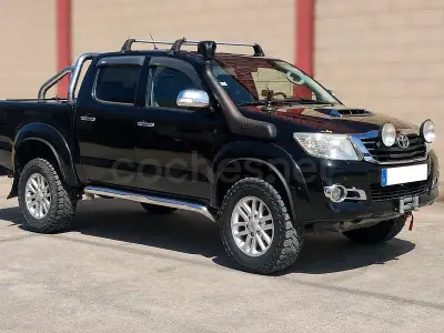 Usado Toyota HiLux 171 CV (125 kW) 2012 Negro Pickup/Camioneta
