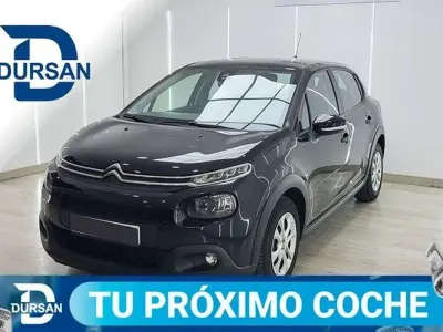 Usado Citroën C3 Feel 75 CV (55 kW) 2018 Negro Utilitario