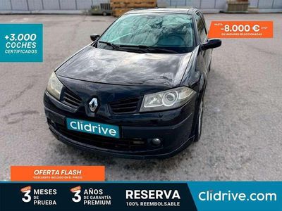 Usado Renault Mégane II Dynamique 160 CV (117 kW) 2007 Negro Berlina