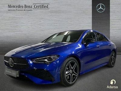 Usado Mercedes CLA200 AMG line 163 CV (119 kW) 2025 Azul espectra